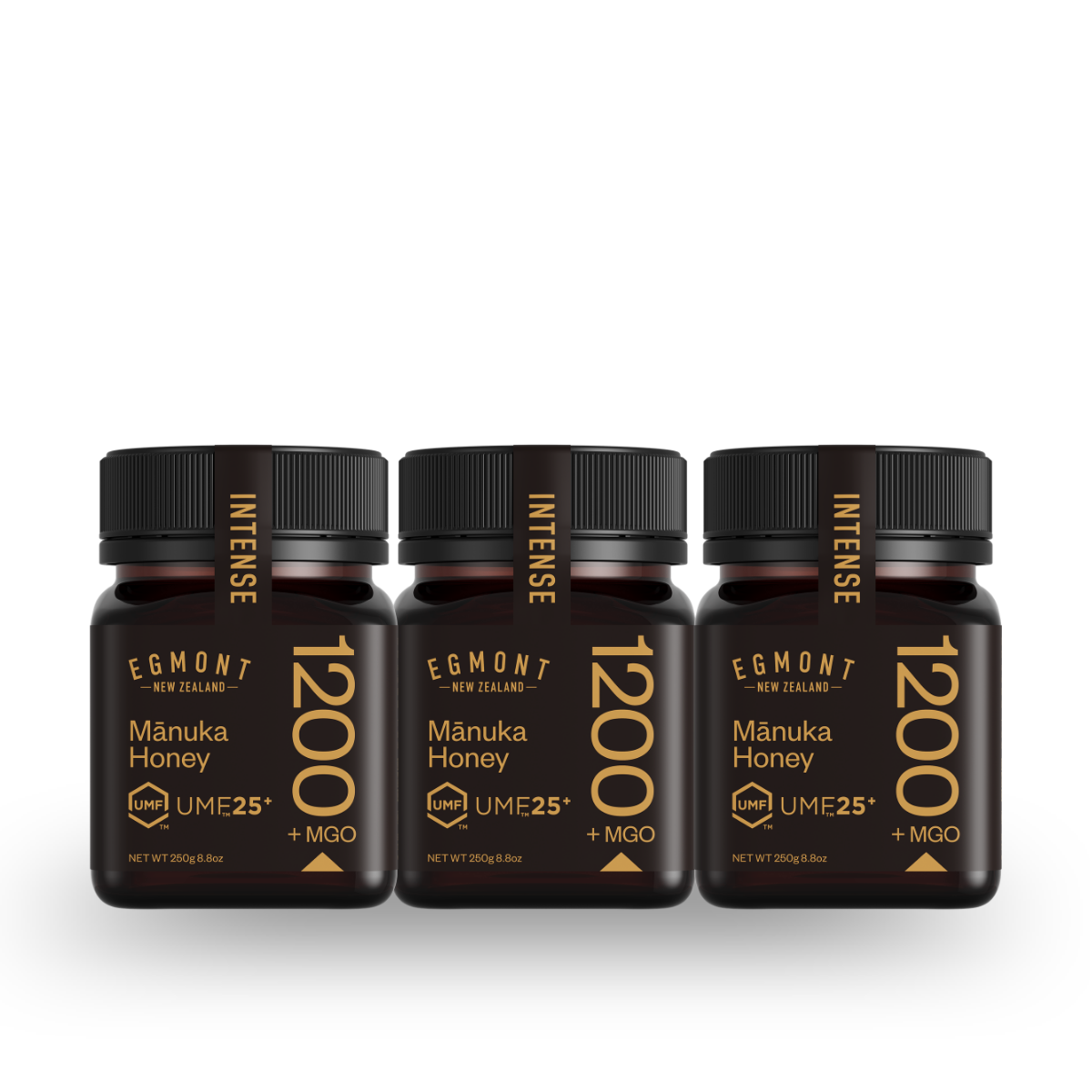 Manuka Honey MGO 1200+ (UMF 25+) - 3 Pack